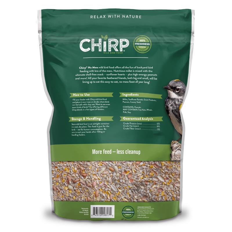 Chirp No Mess Wild Bird Food 9 lb