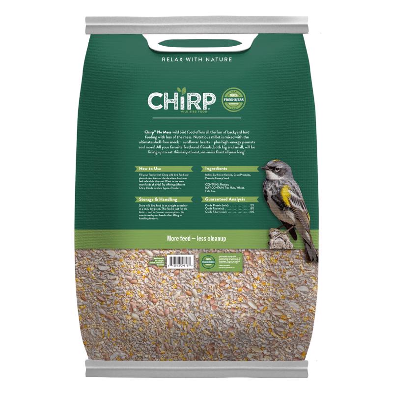 Chirp No Mess Wild Bird Food 18 lb