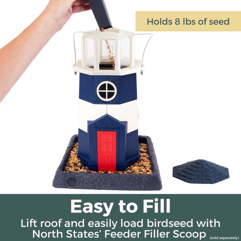 North States 8 lb Plastic Bird Feeder