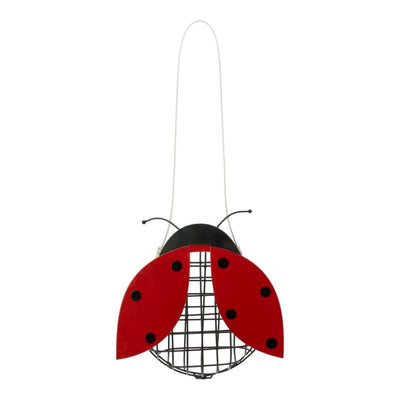 North States Metal Ladybug Bird Feeder