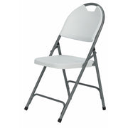 Living Accents White Folding Chair