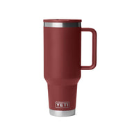YETI Rambler 40 oz Stag Red BPA Free Travel Straw Mug