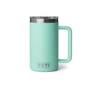 YETI Rambler 24 oz Seafoam BPA Free Ceramic Lined Mug with MagSlider Lid