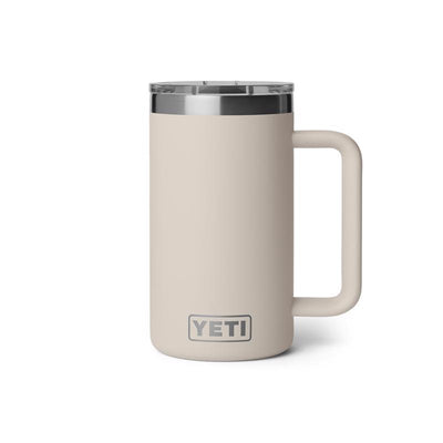 YETI Rambler 24 oz Cape Taupe BPA Free Ceramic Lined Mug with MagSlider Lid