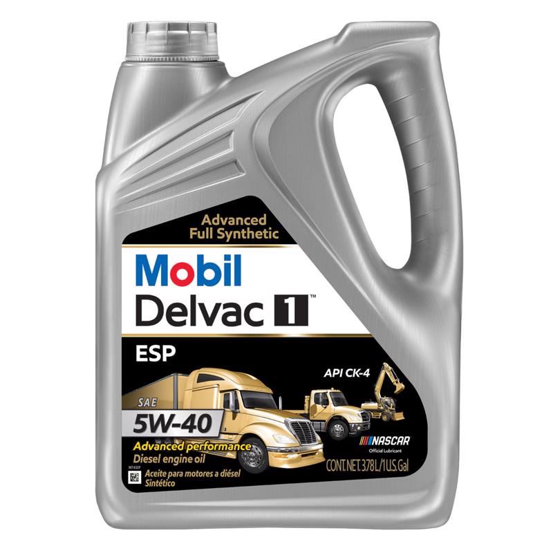 Mobil Delvac 5W-40 Diesel Synthetic Engine Oil 1 gal