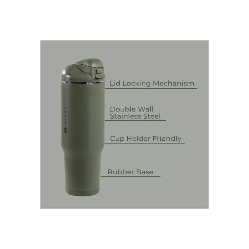 Hydrojug Ease2o 32 oz Courtyard BPA Free Insulated Water Bottle