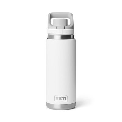 YETI Rambler 26 White BPA Free Bottle with Flip Chug Cap