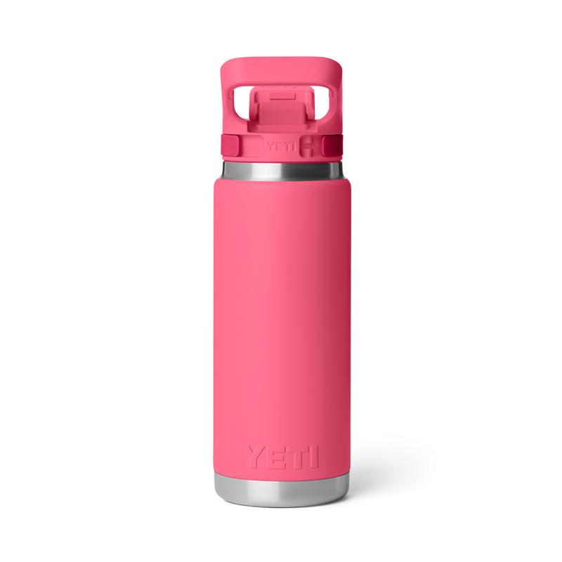 YETI Rambler 26 Tropical Pink BPA Free Bottle with Flip Chug Cap