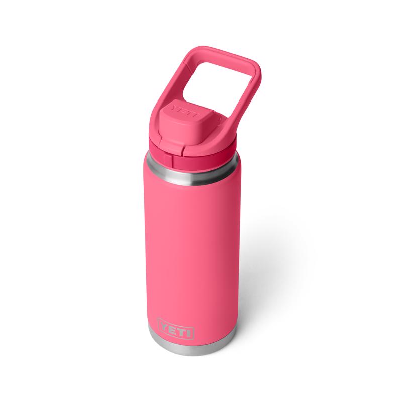 YETI Rambler 26 Tropical Pink BPA Free Bottle with Flip Chug Cap