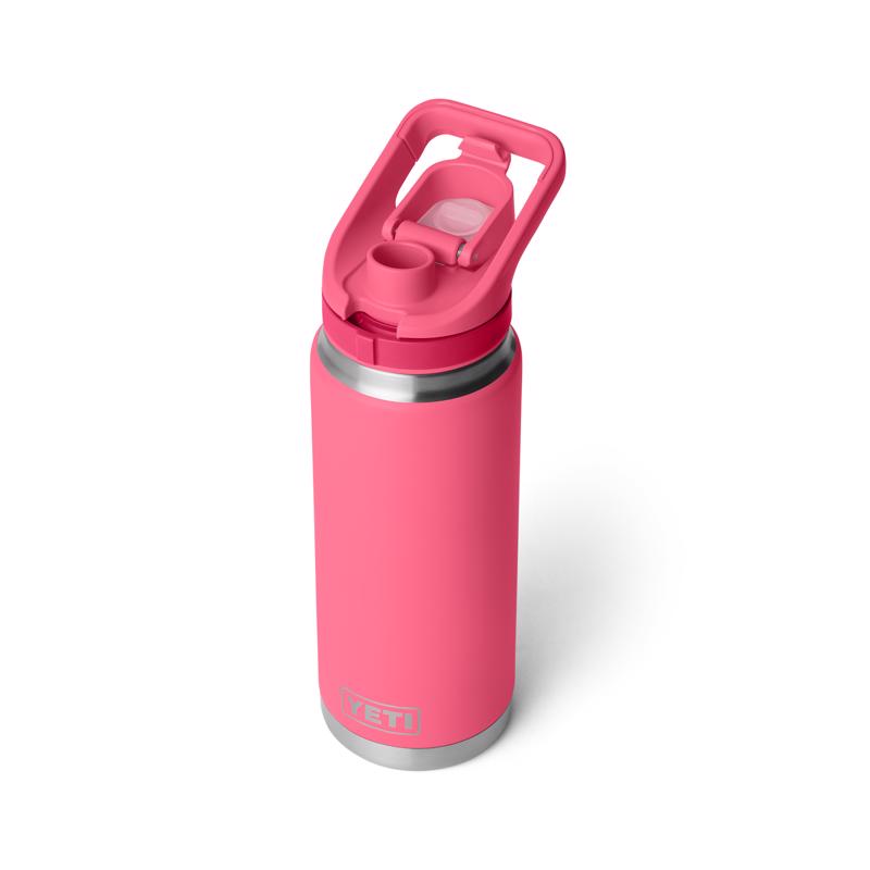 YETI Rambler 26 Tropical Pink BPA Free Bottle with Flip Chug Cap