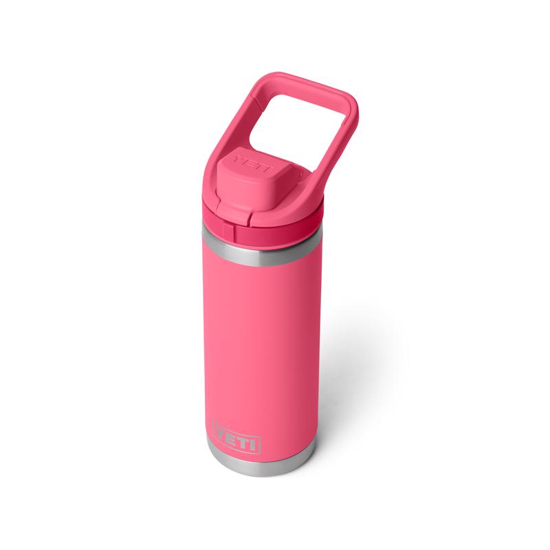YETI Rambler 18 Tropical Pink BPA Free Bottle with Flip Chug Cap