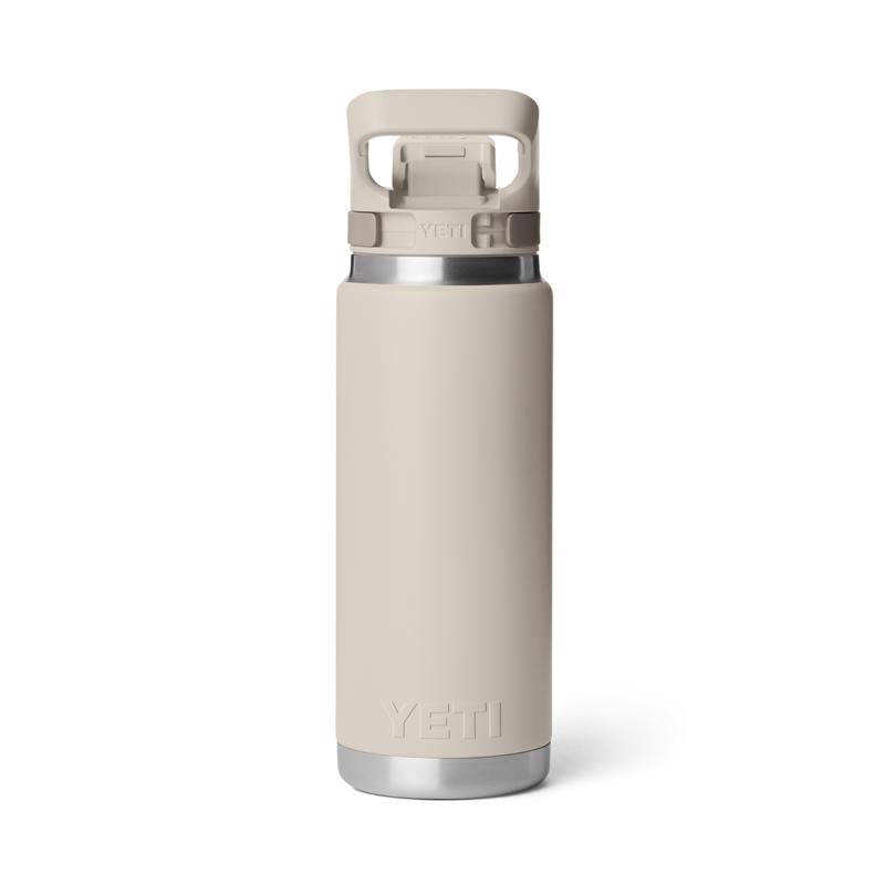 YETI Rambler 26 Cape Taupe BPA Free Bottle with Flip Chug Cap