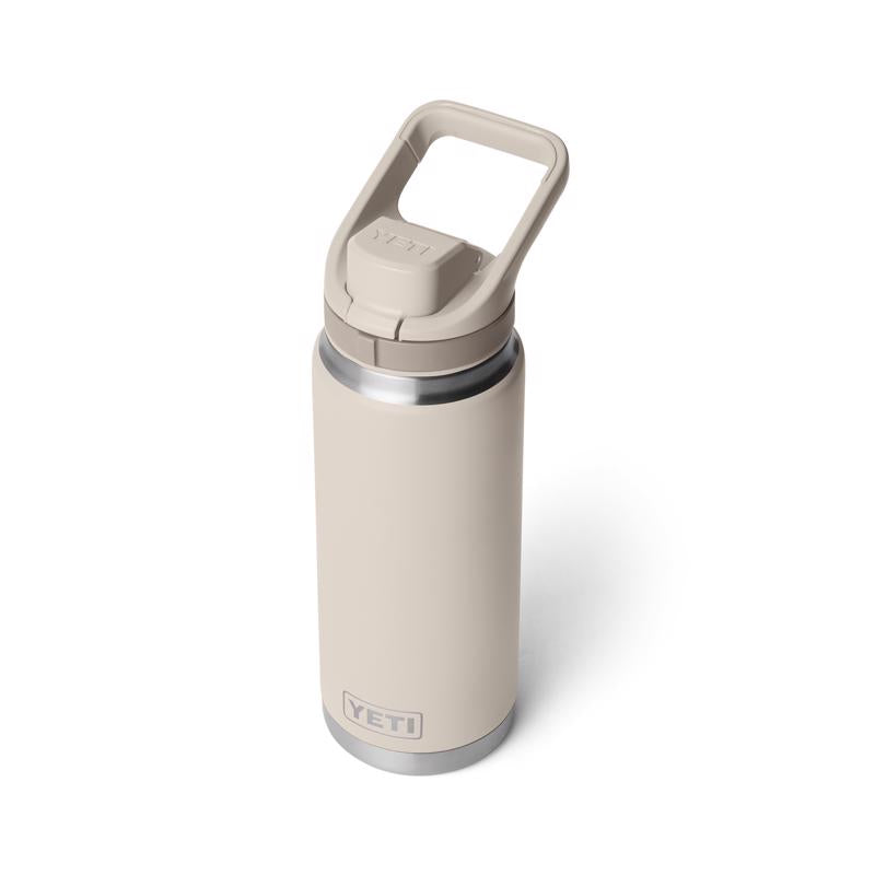 YETI Rambler 26 Cape Taupe BPA Free Bottle with Flip Chug Cap