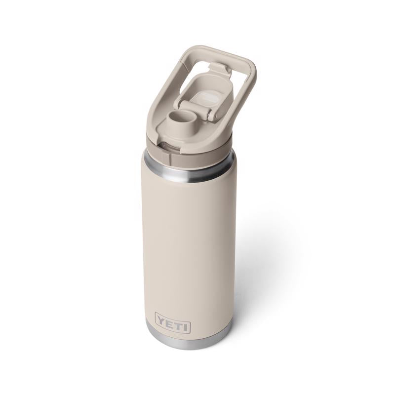 YETI Rambler 26 Cape Taupe BPA Free Bottle with Flip Chug Cap