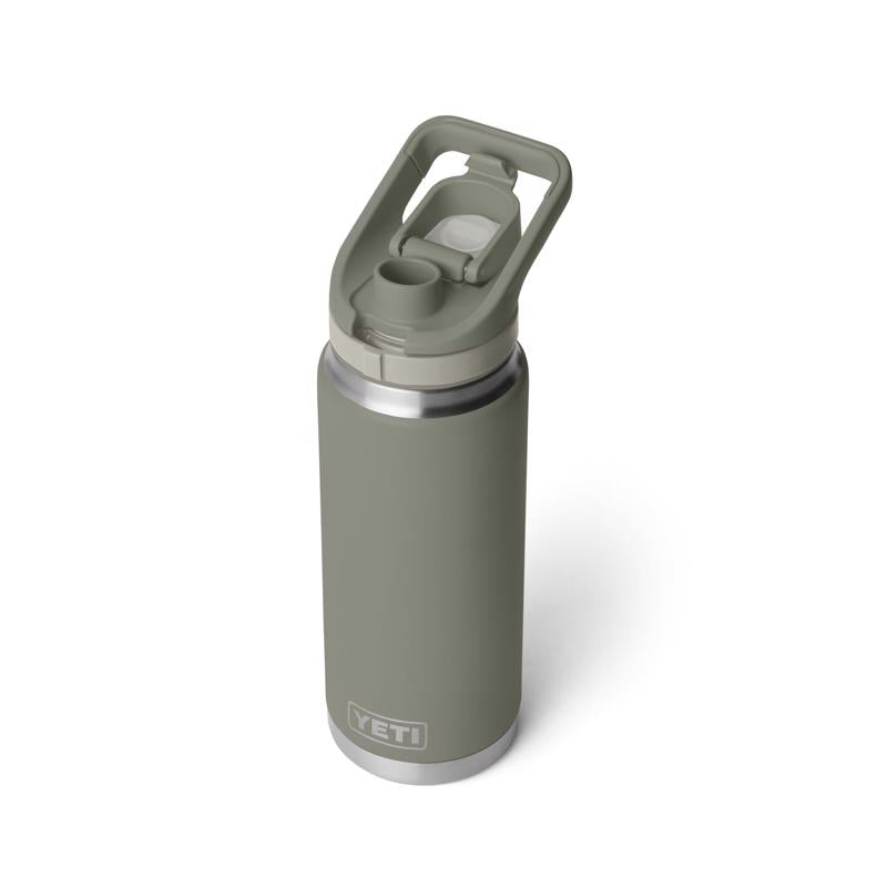 YETI Rambler 26 Pampa Green BPA Free Bottle with Flip Chug Cap
