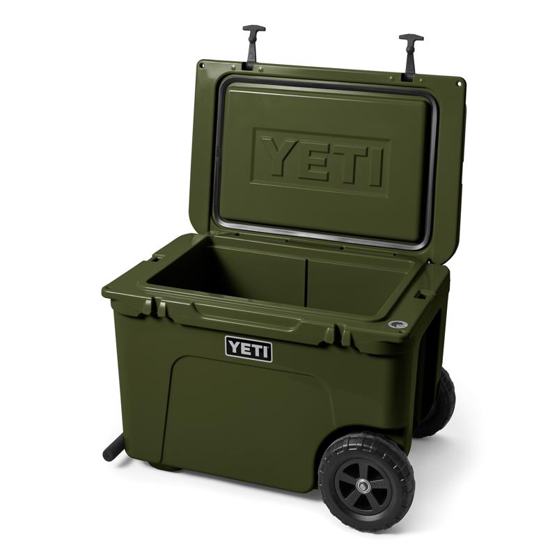 YETI Tundra Haul Olive 50 qt Roller Cooler