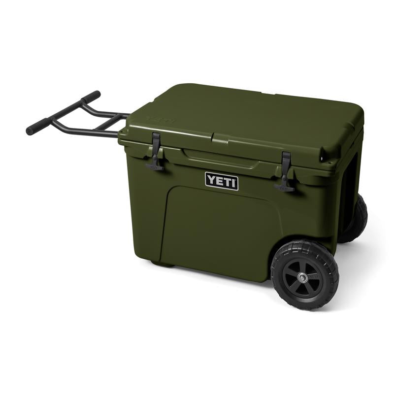 YETI Tundra Haul Olive 50 qt Roller Cooler