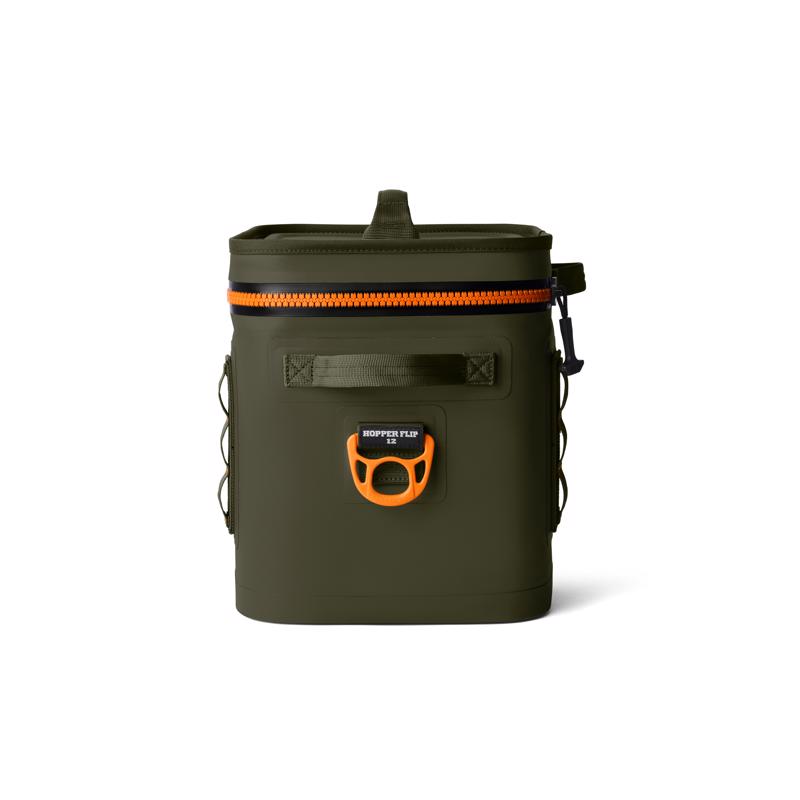 YETI Hopper Flip 12 King Crab Orange/Olive 12 qt Soft Sided Cooler