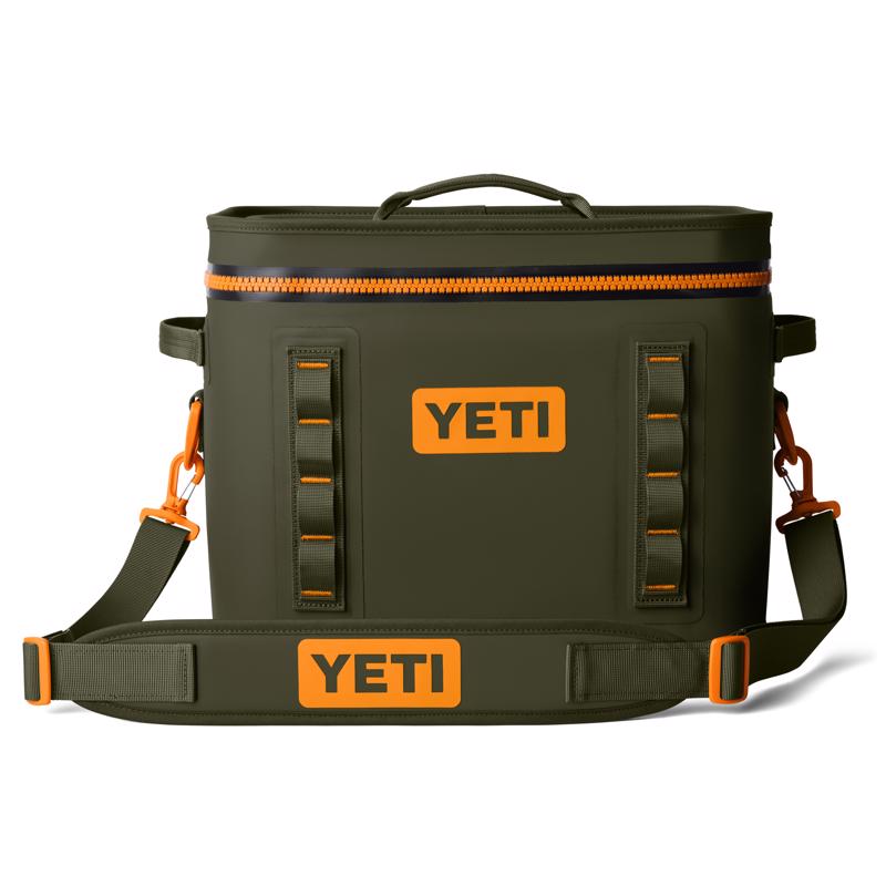 YETI Hopper Flip 18 King Crab Orange/Olive 18 qt Soft Sided Cooler