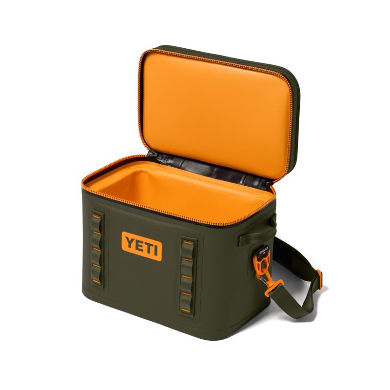 YETI Hopper Flip 18 King Crab Orange/Olive 18 qt Soft Sided Cooler