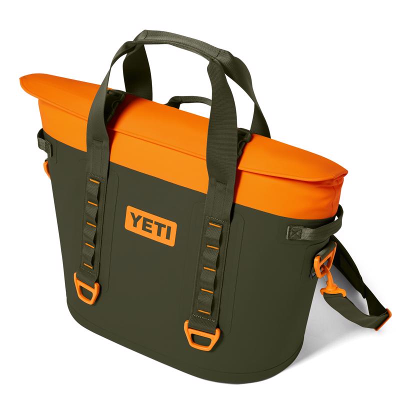 YETI Hopper M30 King Crab Orange/Olive 30 qt Soft Sided Cooler