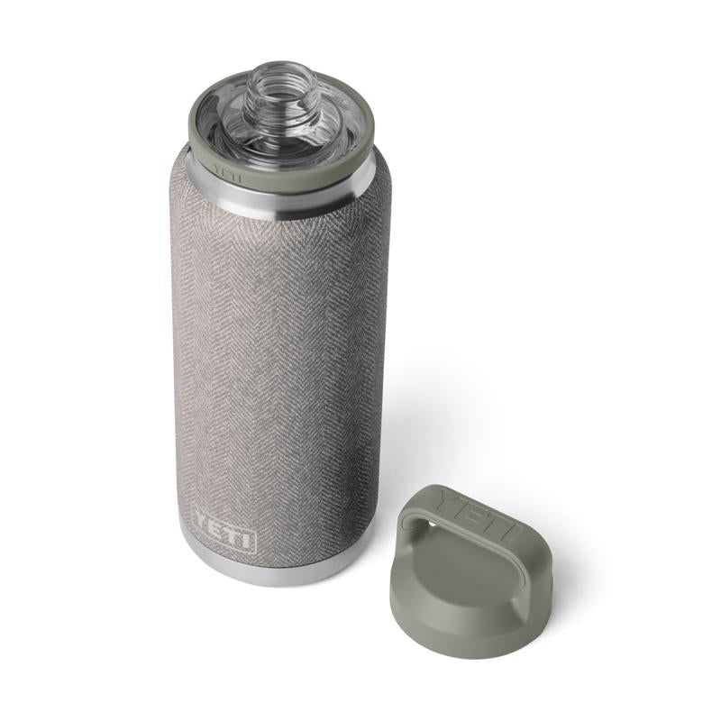 YETI Rambler 36 oz. Riverhead Green BPA Free Bottle with Chug Cap