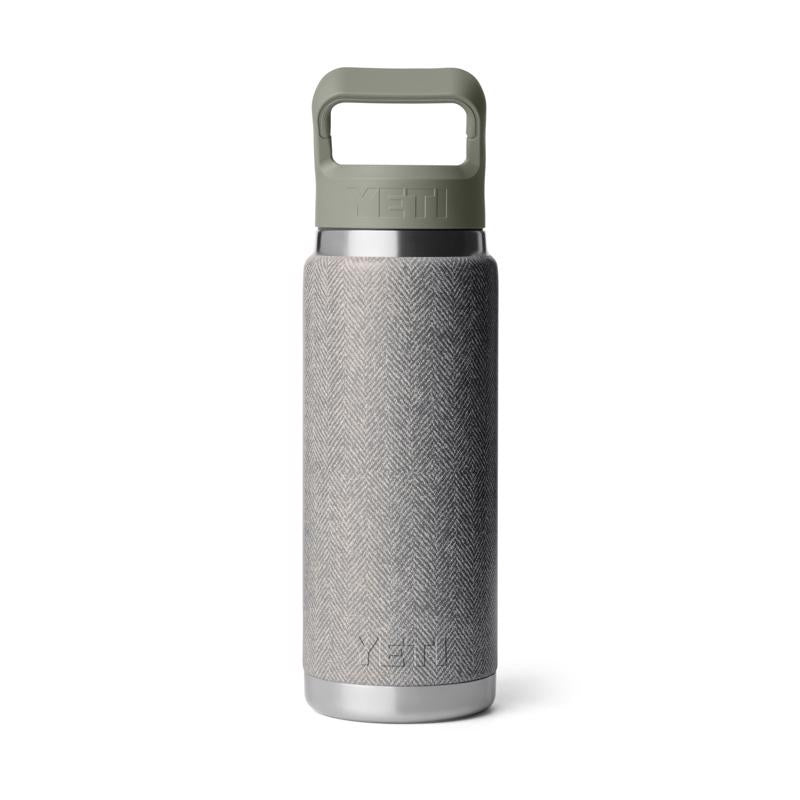 YETI Rambler 26 oz. Riverhead Green BPA Free Bottle with Straw Cap