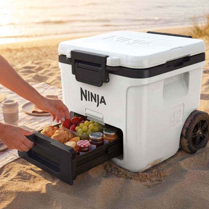 Ninja FrostVault Gray 42 qt Hard Cooler