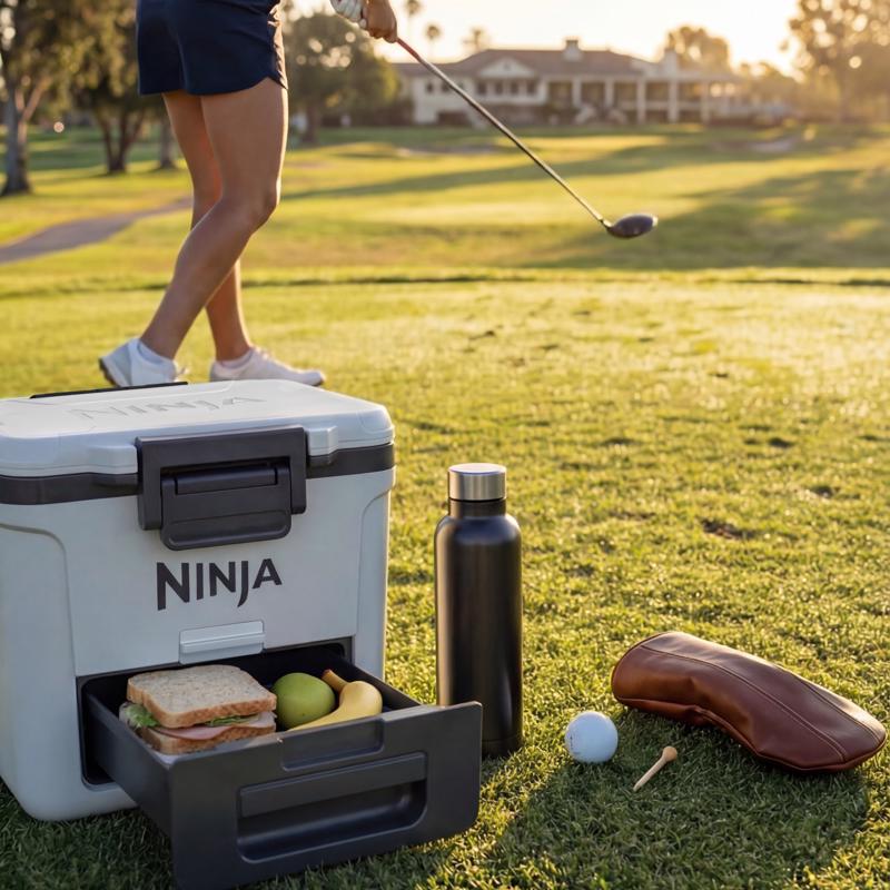 Ninja FrostVault Gray 42 qt Hard Cooler