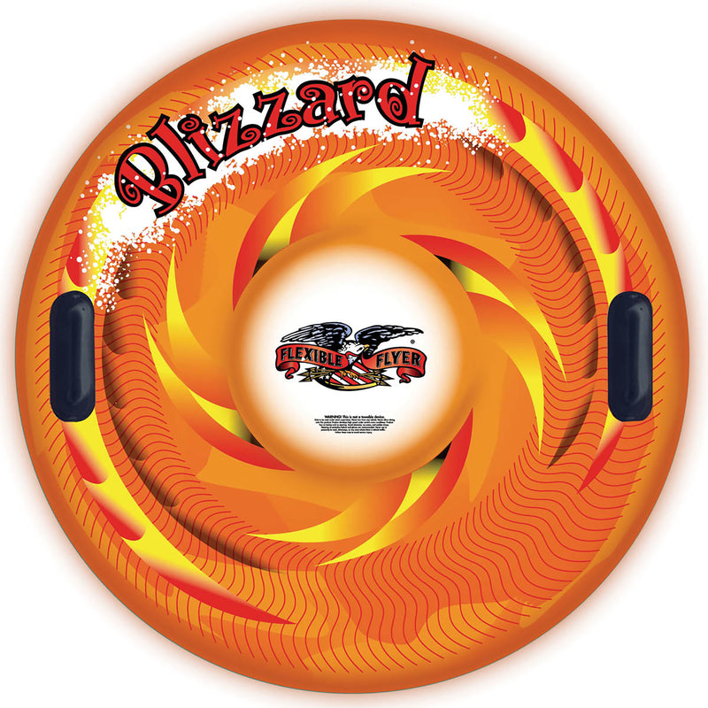 Flexible Flyer Blizzard Inflatable PVC Snow Tube 39 in.
