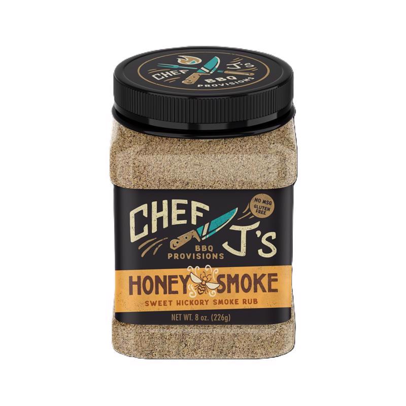 Chef J's BBQ Provisions Honey Hickory BBQ Rub 8 oz