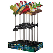 Regal Art & Gift Multicolored Acrylic/Metal 27.5 in. H X 7.5 in. L Solar Garden Stake