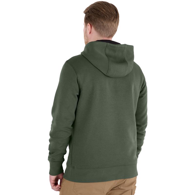 Milwaukee Tool Freeflex XXL Long Sleeve Men's Hooded Hoodie Green