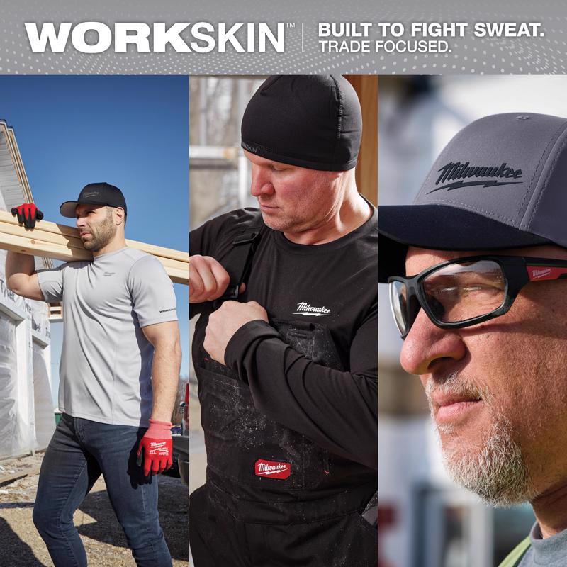 Milwaukee Workskin M Long Sleeve Unisex Hooded Yellow Hooded Sweatshirt