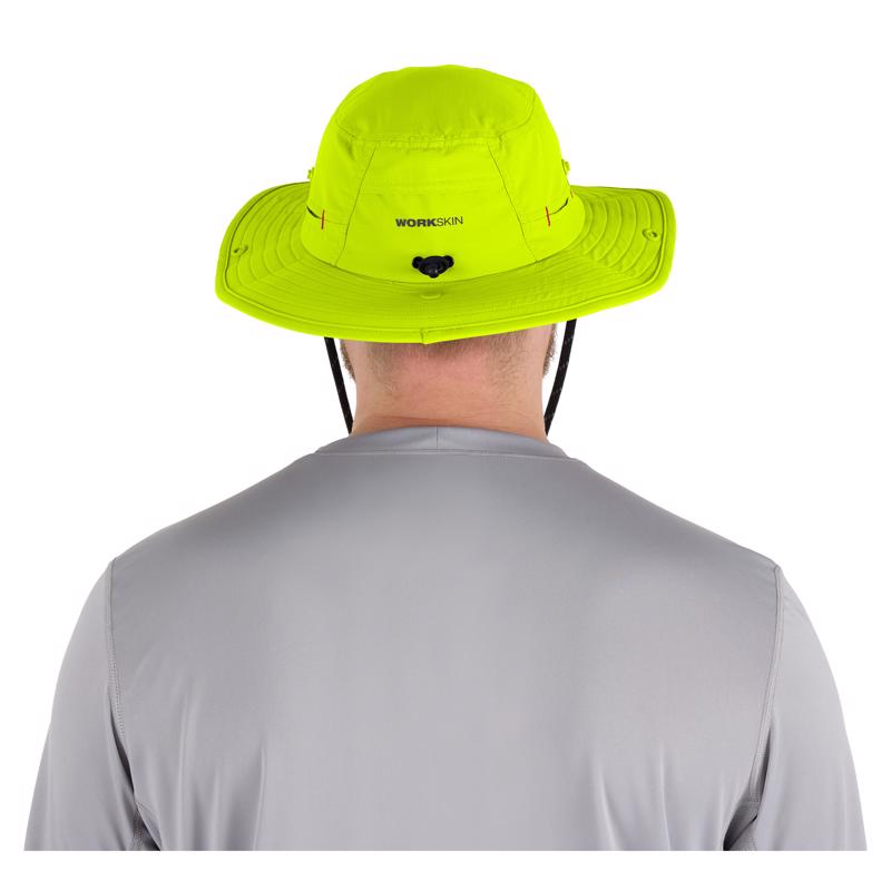 Milwaukee Tool Workskin Hat With Neck Shade Yellow L/XL