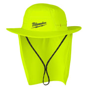 Milwaukee Tool Workskin Hat With Neck Shade Yellow S/M