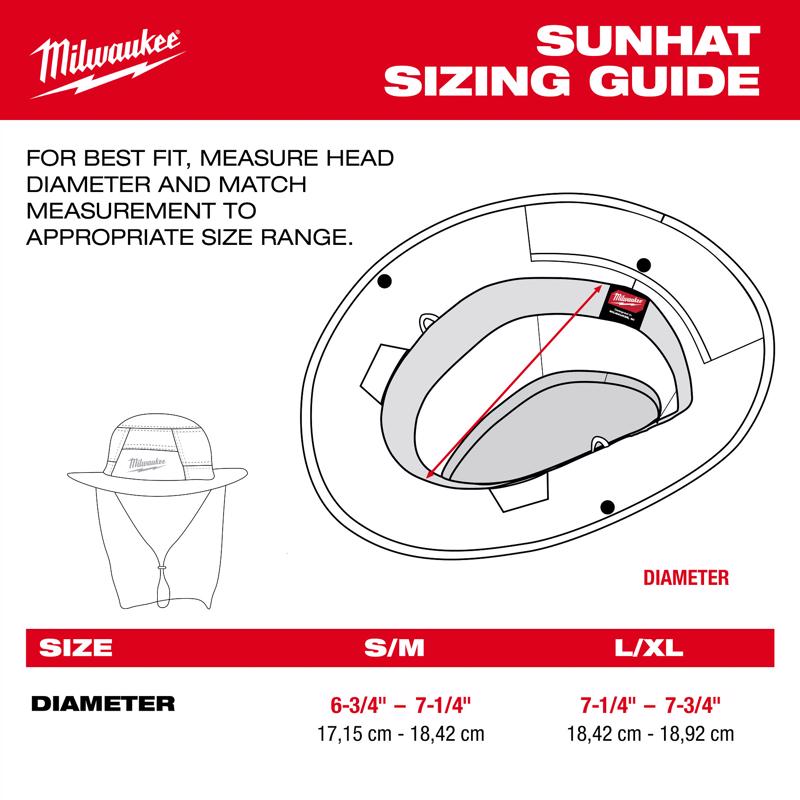 Milwaukee Tool Workskin Hat With Neck Shade Yellow S/M