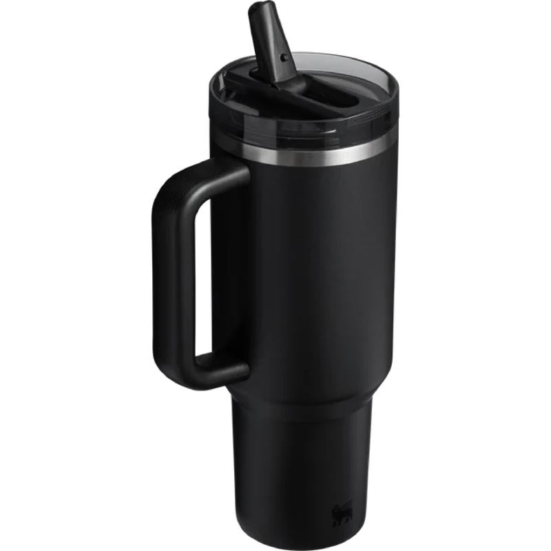 Stanley The Quencher 30 oz Black 2.0 BPA Free Double-wall Vacuum Insulated Straw Tumbler