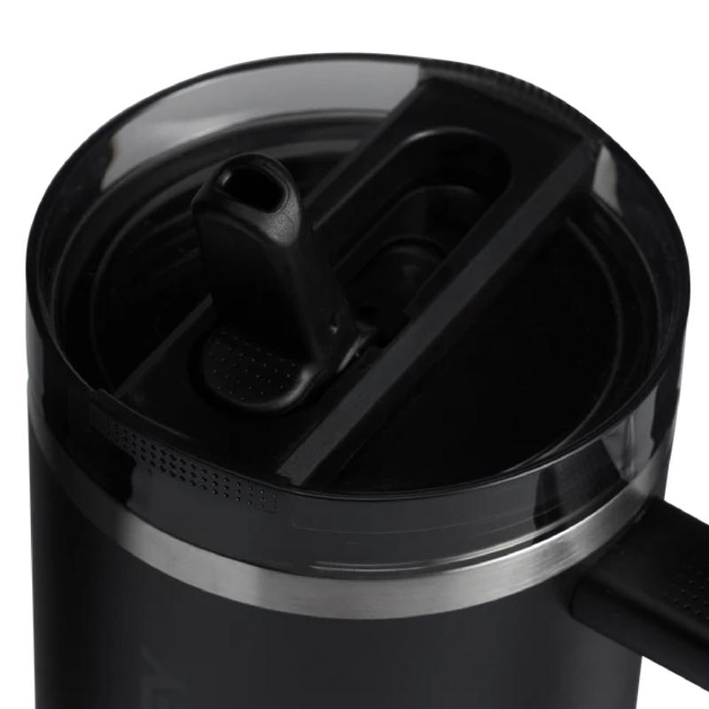 Stanley The Quencher 40 oz Black 2.0 BPA Free Double-wall Vacuum Insulated Straw Tumbler