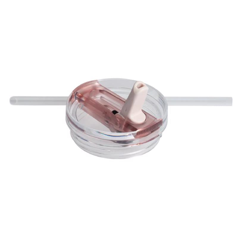 Stanley The Quencher 40 oz Rose Quartz BPA Free Double-wall Vacuum Insulated Straw Tumbler