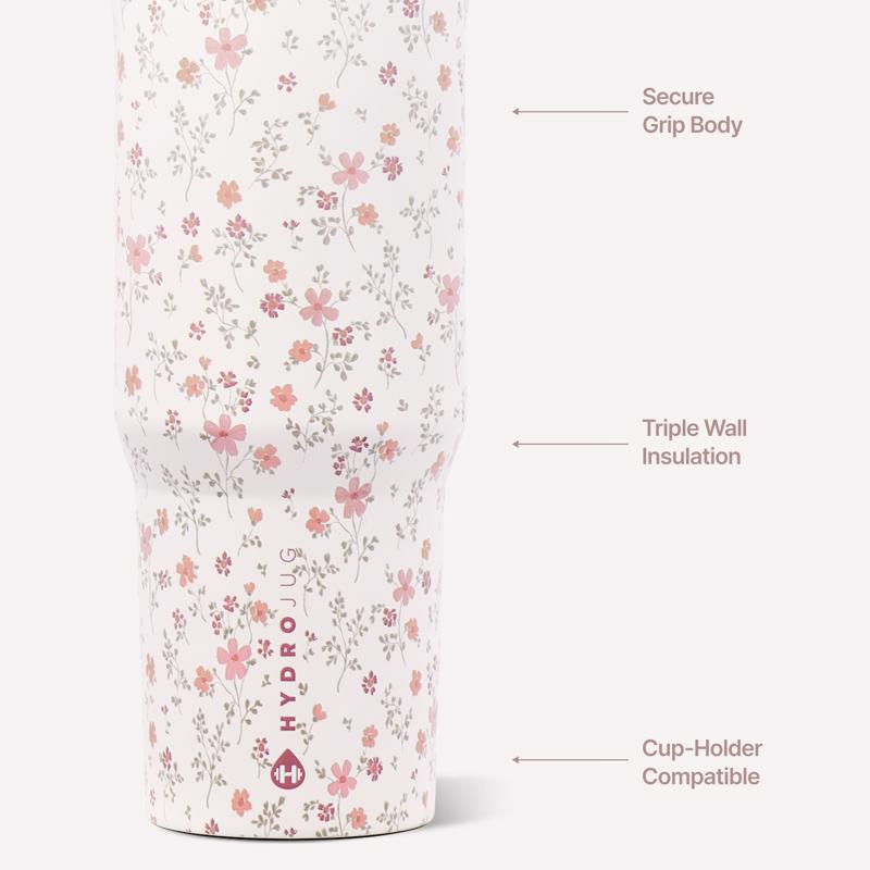 Hydrojug Sport 40 oz Magnolia BPA Free Sport 40oz Insulated Bottle