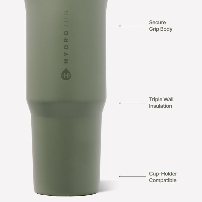 Hydrojug Sport 40 oz Courtyard BPA Free Sport 40oz Insulated Bottle