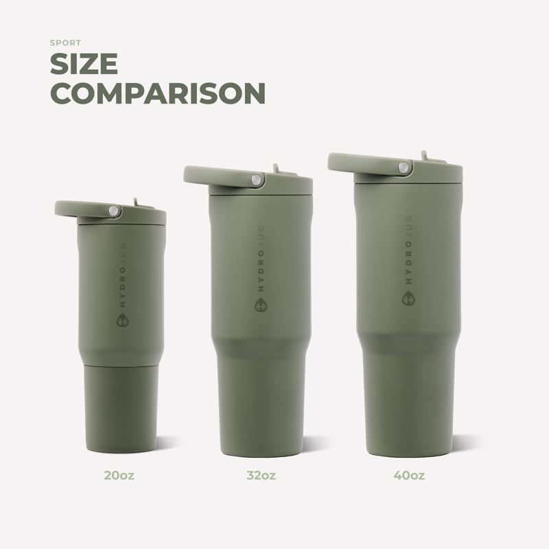 Hydrojug Sport 40 oz Courtyard BPA Free Sport 40oz Insulated Bottle