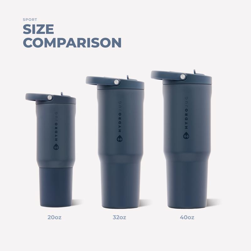 Hydrojug Sport 40 oz Cascade BPA Free Sport 40oz Insulated Bottle