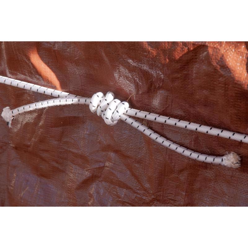 Keeper White Bungee Cord Reel 300 ft. L X 1/4 in.