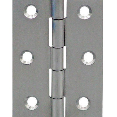 Seachoice Stainless Steel 1-5/8 in. L X 2-1/2 in. W Butt Hinges