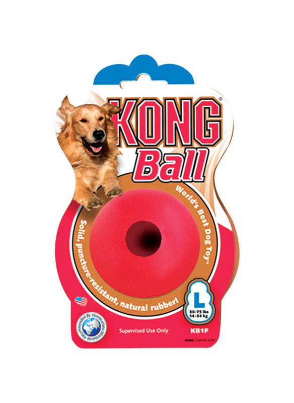 Kong Red Rubber Rubber Ball Large