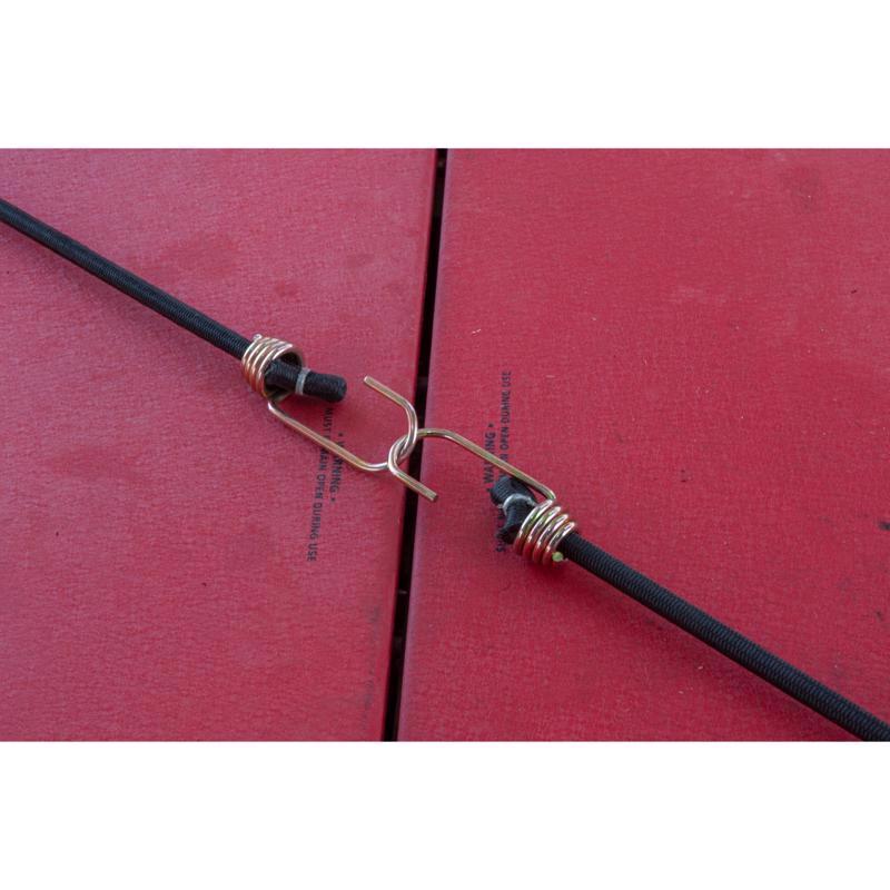 Keeper Black Bungee Cord Set 32 in. L X 0.315 in. 6 pk