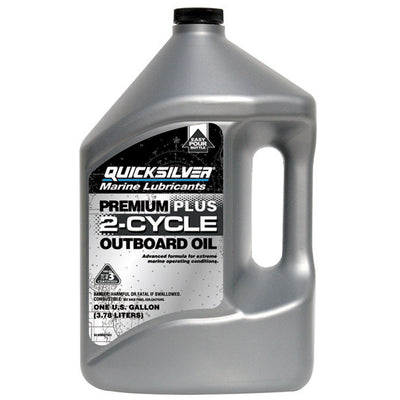 Quicksilver Marine Lubricants TC-W3 2-Cycle Outboard Motor Oil 1 gal