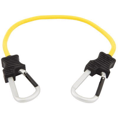 Keeper Black/Yellow Bungee Cord 24 in. L X 0.315 in.